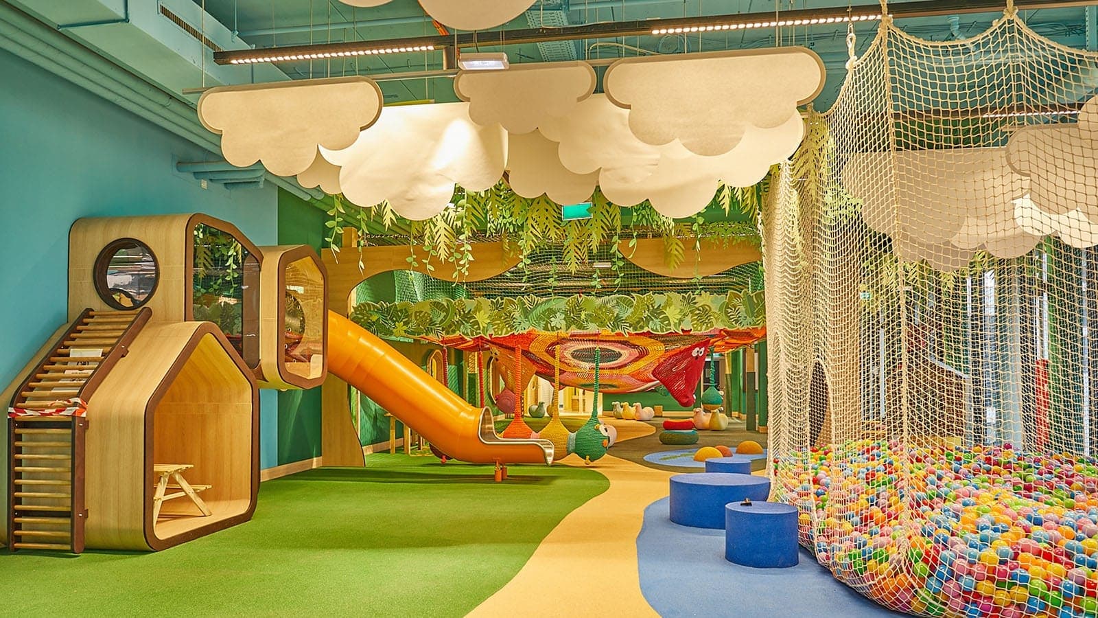 Hello Kids play space at Belval Plaza