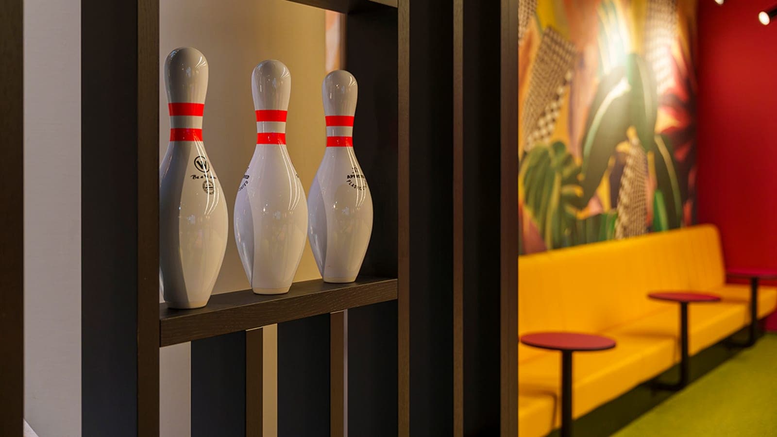 I Am Wow bowling lanes and lounge at City Concorde