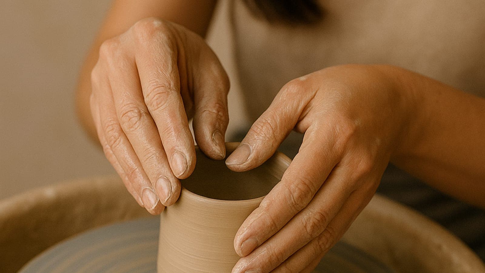 Nordic Stella pottery atelier scene