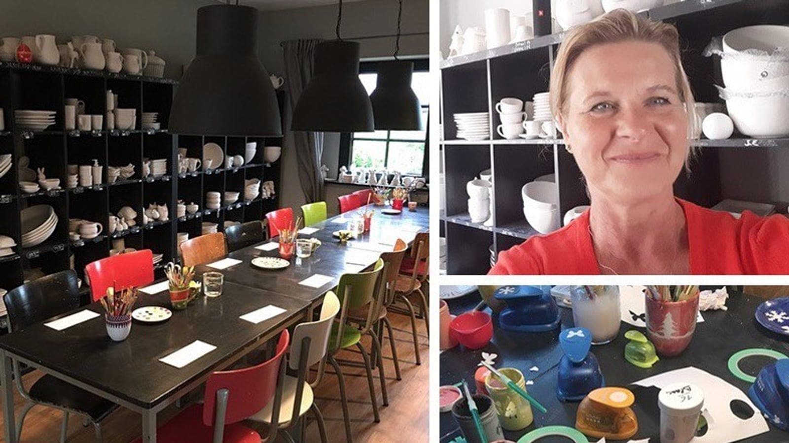 Pause Art ceramic atelier interior