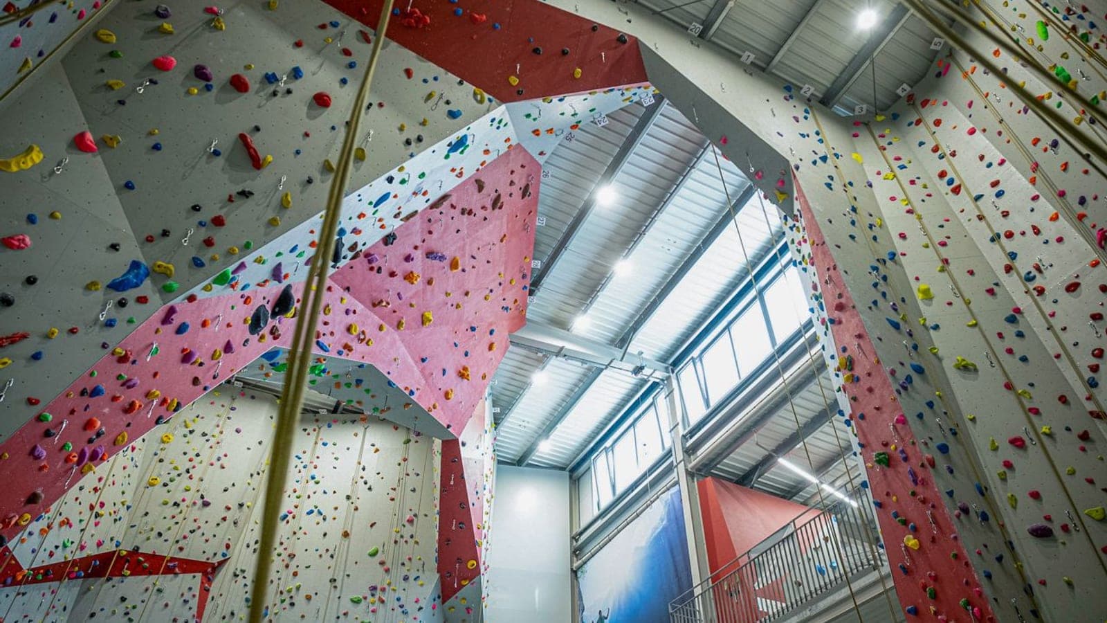 RedRock Climbing Center Belvaux — main climbing hall
